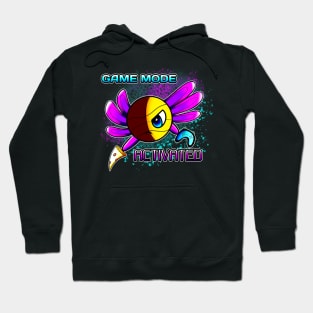 Game Mode Activated Axolotl Basketball Season Kids Teens Graphic Gift Quote Hoodie